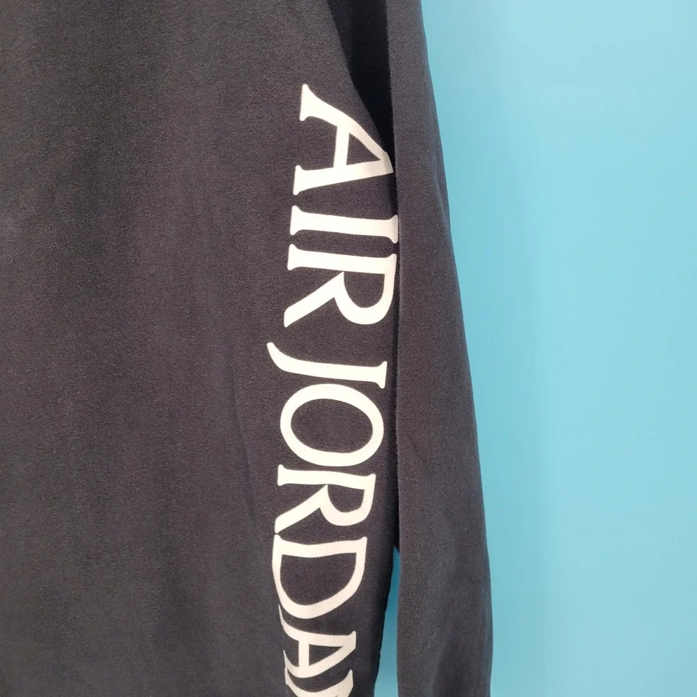Jordan Jumpman Nike Air Sweatshirt Mens Large Black Pullover Fleece BV6006-010